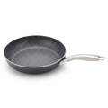 Nonstick Skillet with Granite Stone Coating on white background