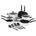 CAROTE 31pc Nonstick Bakelite Handle Cookware Set - Black & White